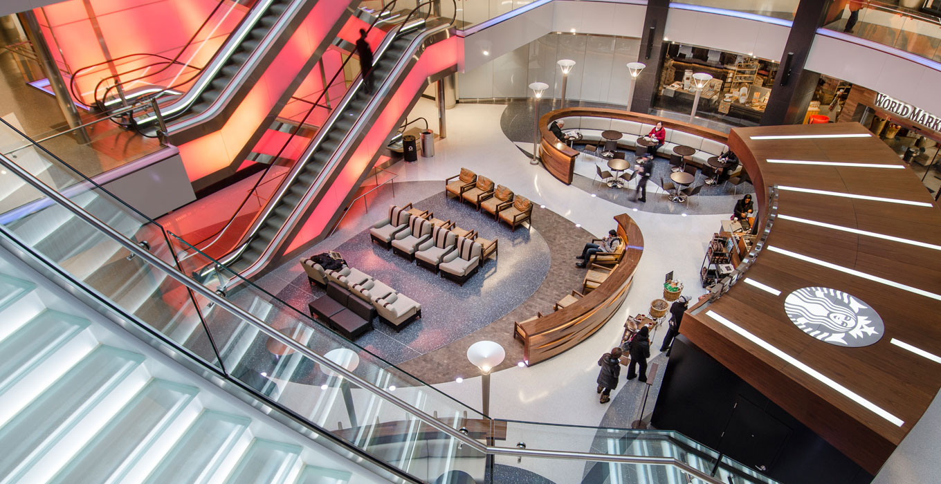The Atrium from up above